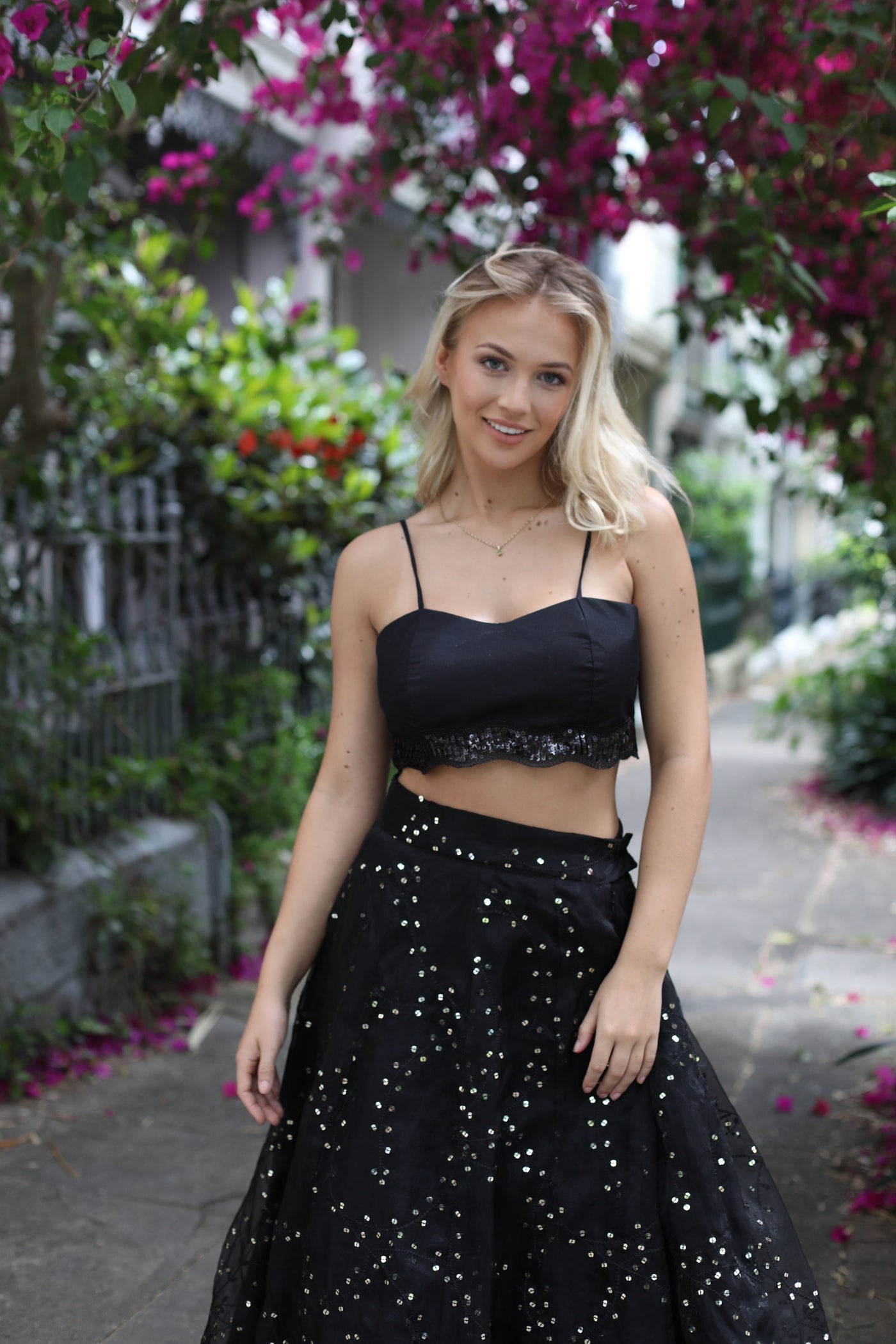 Black Crop Top